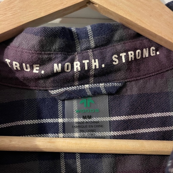 Woods Plaid Button Up - Picture 2 of 3